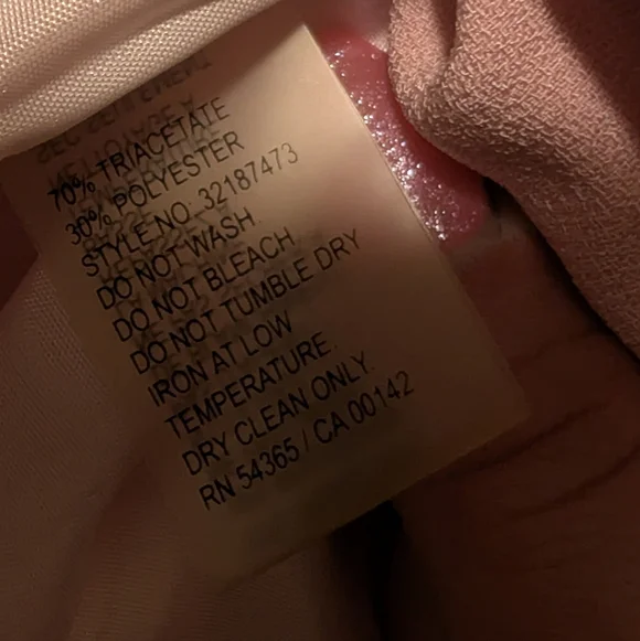 NyGard Collection Blush Pink Ruffle Blazer Size 12 Feminine Career Spring Jacket - Picture 3 of 8